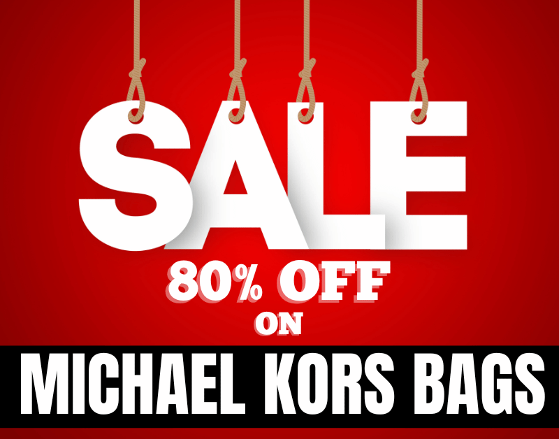 Get up to 80% OFF on Michael Kors Bags