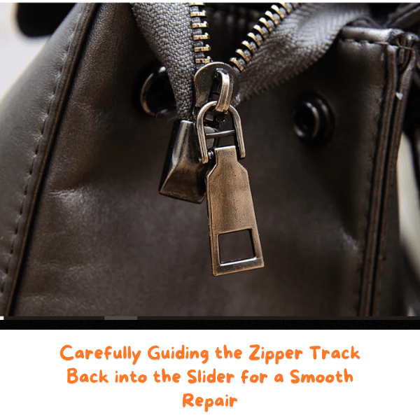 Reinsert the Zipper Track: How to Realign for Smooth Operation