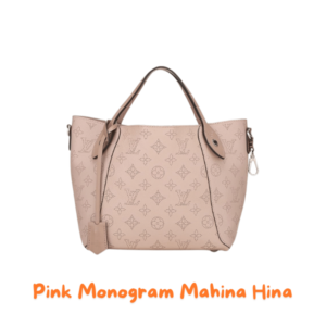 Louis Vuitton Pre-Loved Pink Monogram Mahina Hina PM, Pink