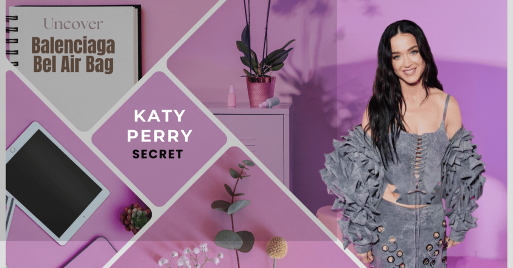 Top Secrets Inside Katy Perry's Balenciaga Bel Air Bag