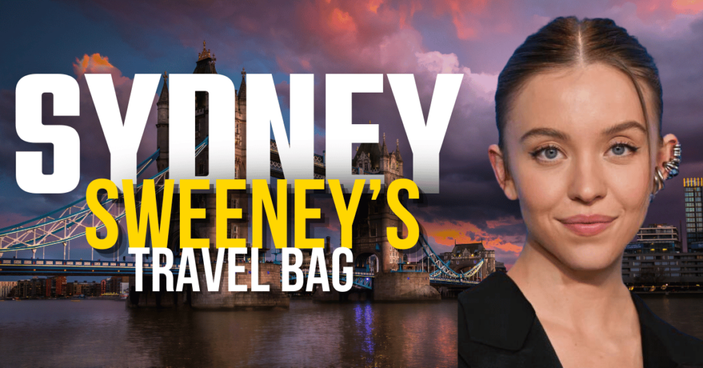 Sydney Sweeney’s Travel Bag