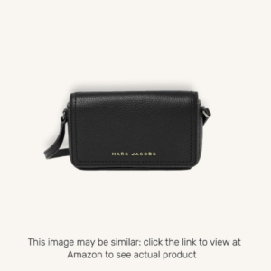 Marc Jacobs Groove Black with Gold Hardware Pebbled Leather Mini Shoulder Bag