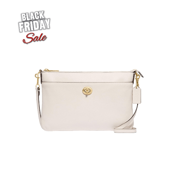 Coach Women's Polished Pebble Polly Crossbody Bag