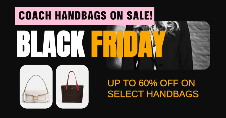 Black Friday Coach Handbags Deals: Up to 60% Off