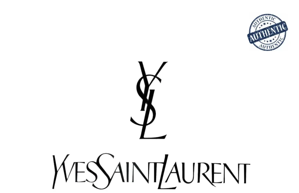 Yves Saint Laurent logo featuring elegant and bold typography with iconic monogram.