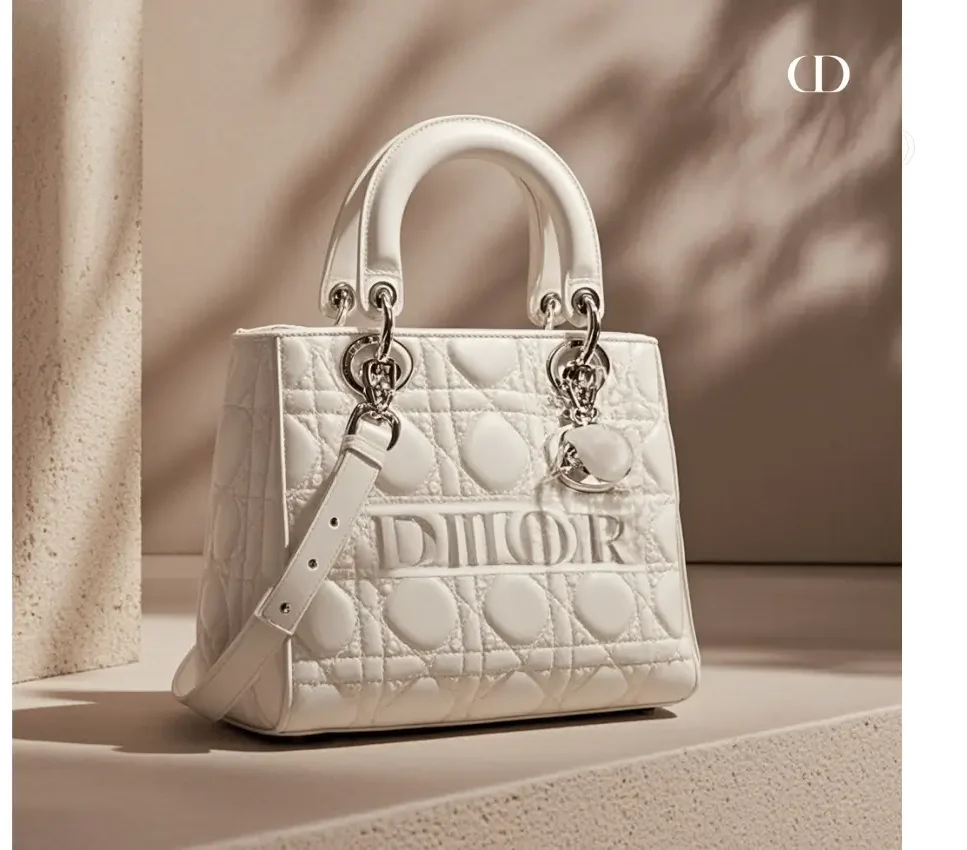 A Dior bag, epitomizing sophistication, luxury, and timeless fashion