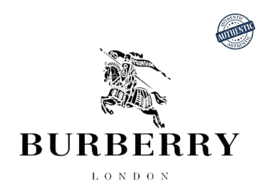 The Burberry logo, representing a legacy of British luxury and refined style