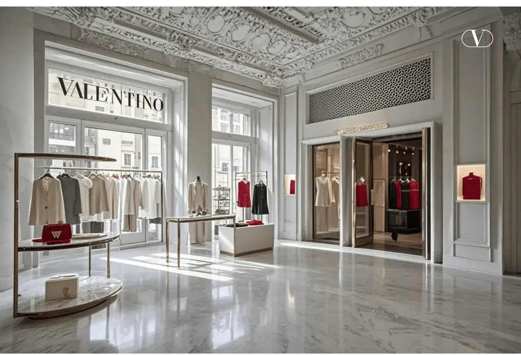 Valentino outlet offering a range of designer fashion at great value