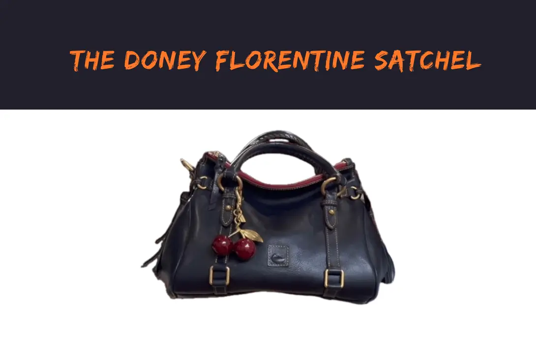 The Doney Florentine Satchel With Coach Cherry Charm