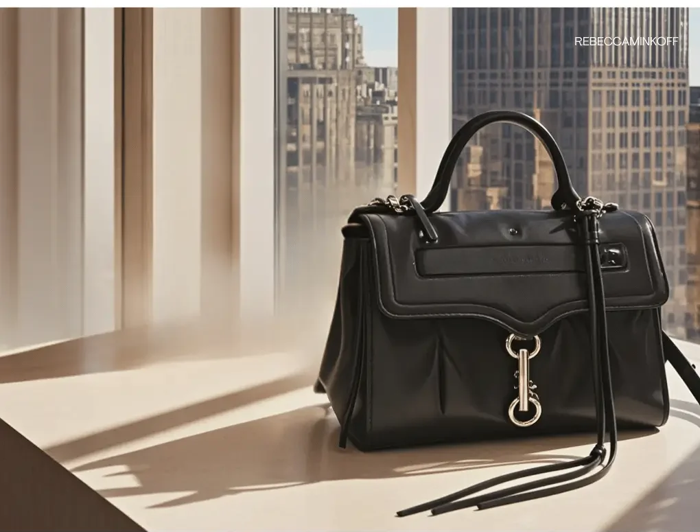 Stylish Rebecca Minkoff bag with elegant design.