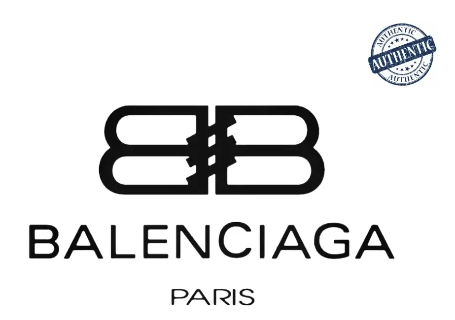 Balenciaga logo in modern, sleek font.