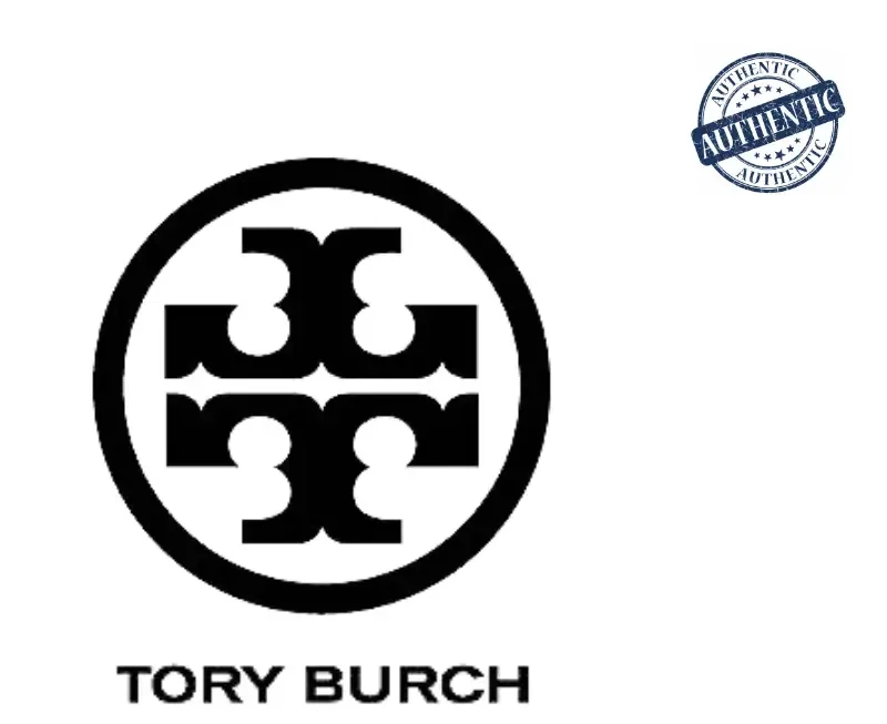 Tory Burch logo with a distinctive, stylish emblem