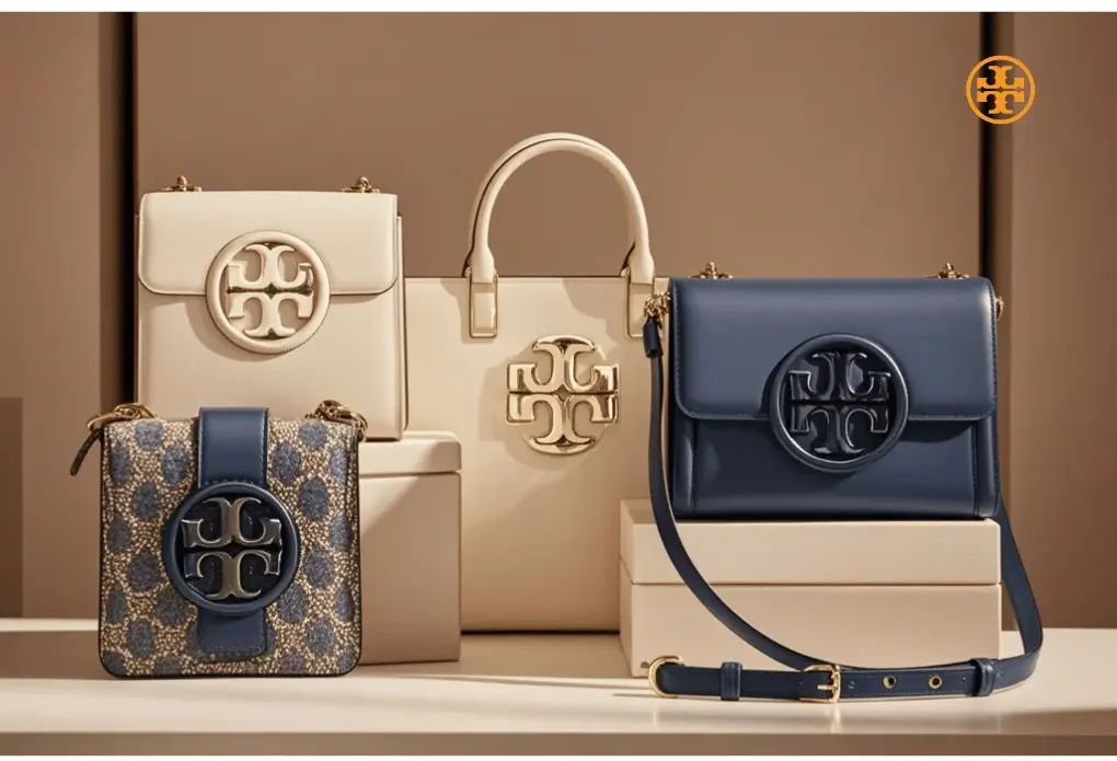 Tory Burch bag with a refined, timeless design and luxurious finish.