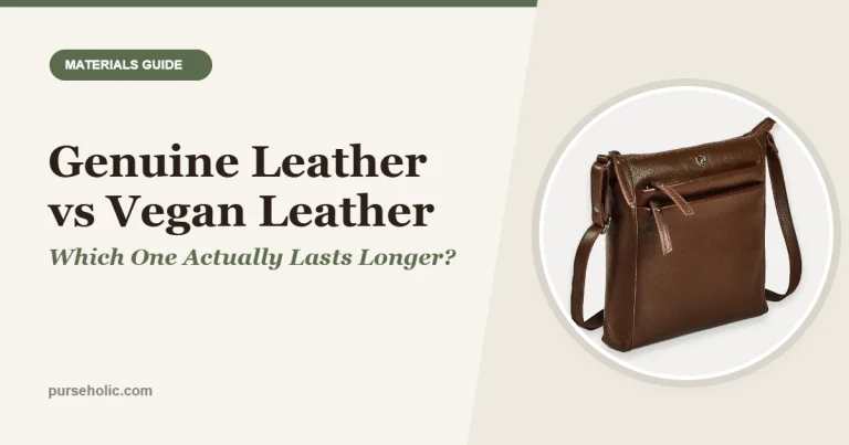 Genuine Leather vs Vegan Leather: Which Tignanello-Style Purse Lasts Longer?
