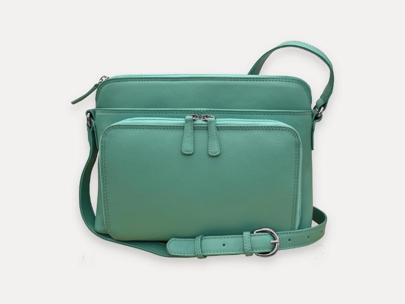 ili New York genuine leather crossbody purse, similar style to Tignanello handbags
