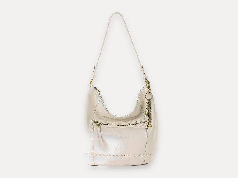 The Sak Sequoia leather hobo bag, slouchy shoulder purse similar to Tignanello styles