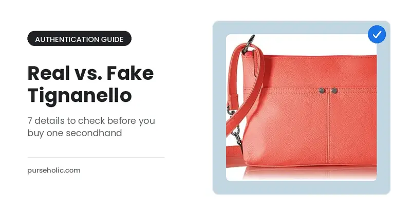 How to tell a real Tignanello purse from a fake, authentication guide