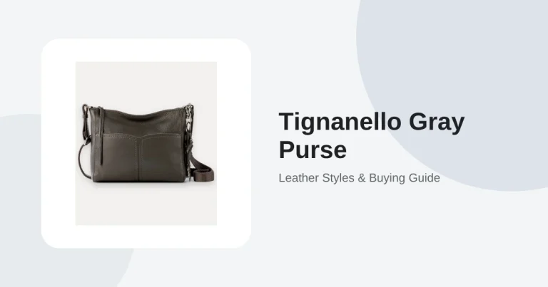 Tignanello Gray Purse Guide thumbnail