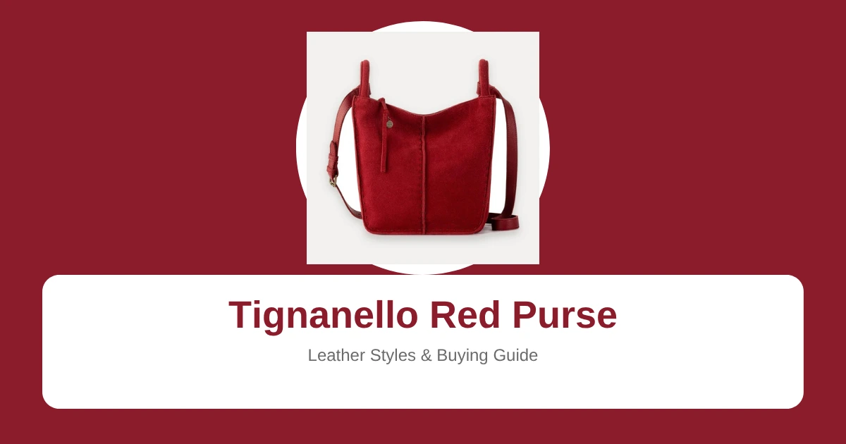Tignanello Red Purse Thumbnail