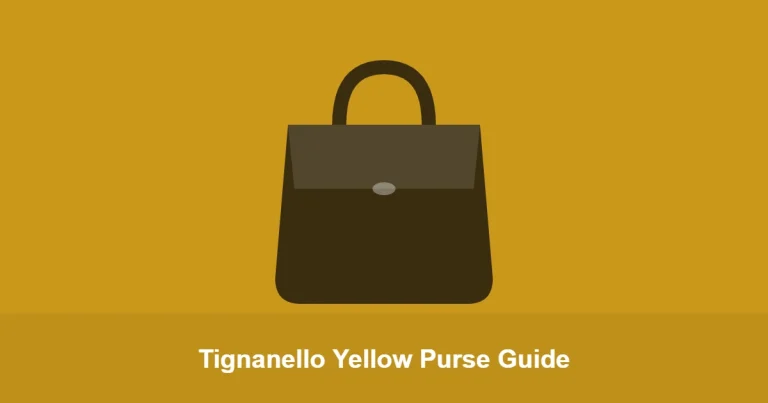Tignanello Yellow Purse Guide guide thumbnail